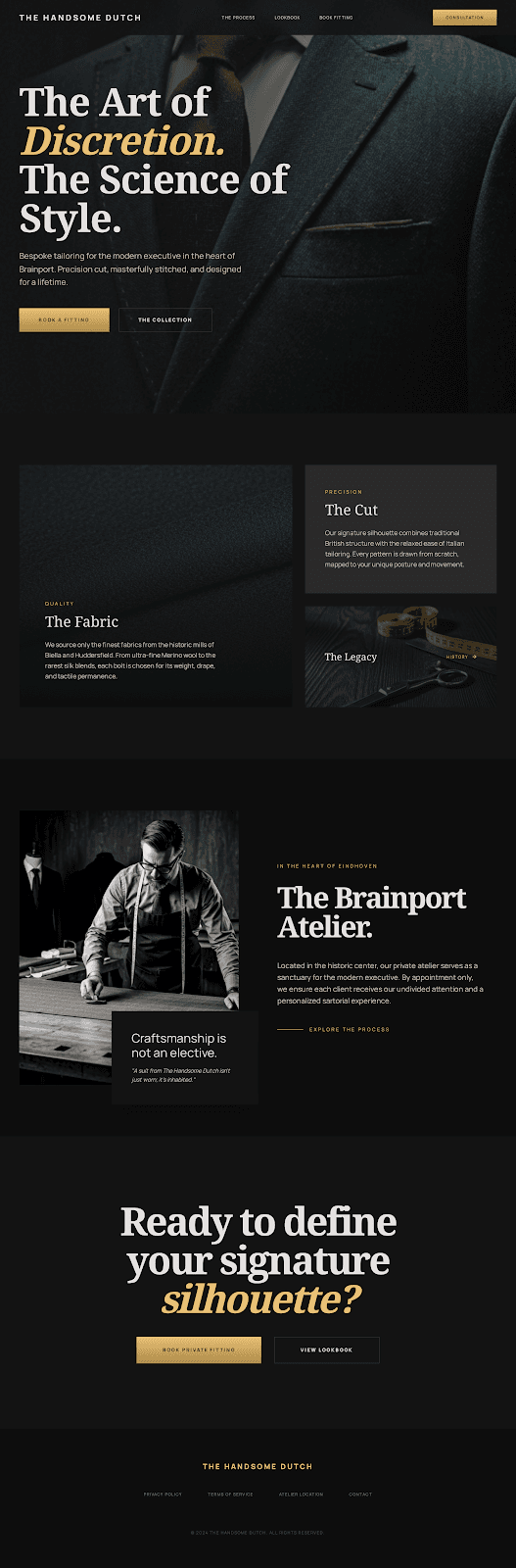 The Handsome Dutch Bespoke