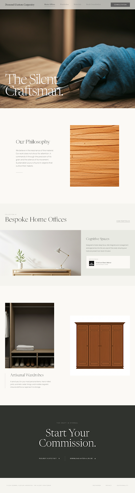 Dommel Bespoke Carpentry Portfolio